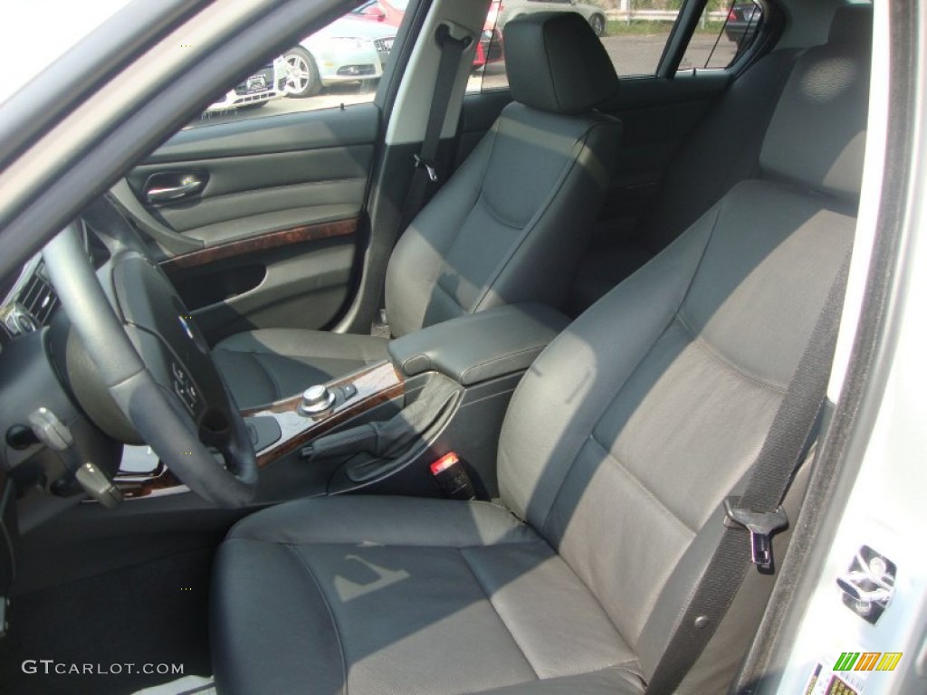 2008 3 Series 328xi Sedan - Titanium Silver Metallic / Black photo #8