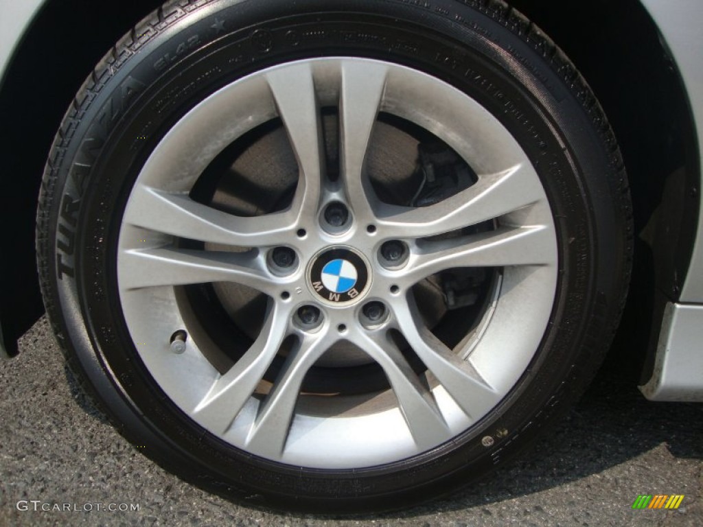 2008 3 Series 328xi Sedan - Titanium Silver Metallic / Black photo #17
