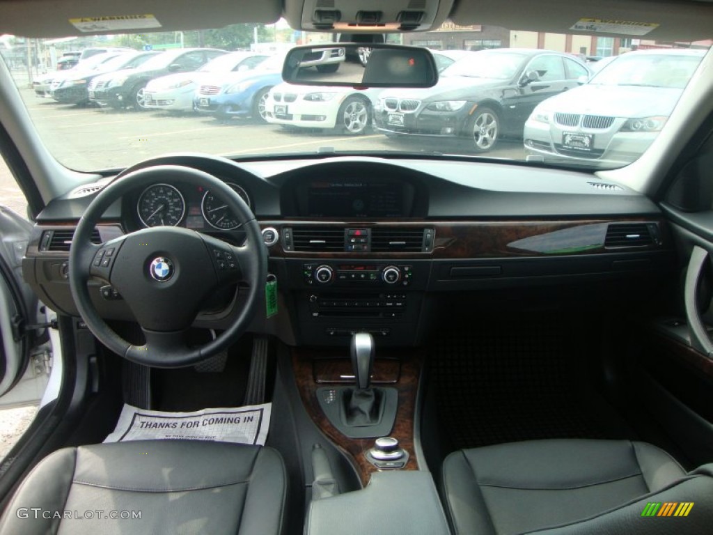 2008 3 Series 328xi Sedan - Titanium Silver Metallic / Black photo #35