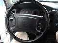 Dark Slate Gray 2004 Dodge Dakota Sport Club Cab 4x4 Steering Wheel
