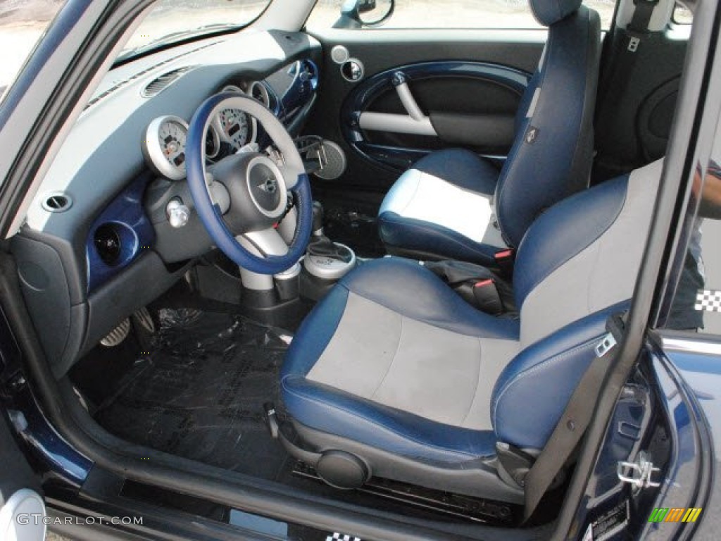 2006 Cooper S Checkmate Edition Hardtop - Space Blue Metallic / Dark Blue/Checkmate photo #15