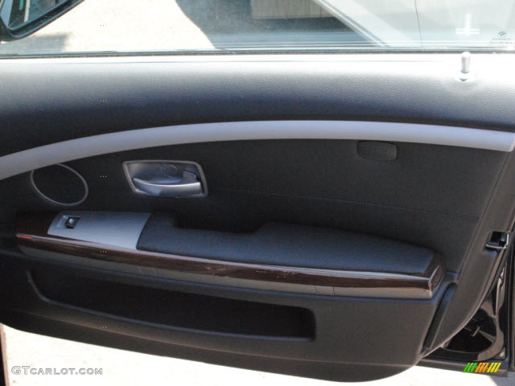 2008 7 Series 750i Sedan - Jet Black / Black photo #4