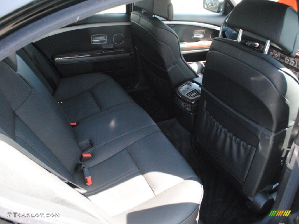 2008 7 Series 750i Sedan - Jet Black / Black photo #5