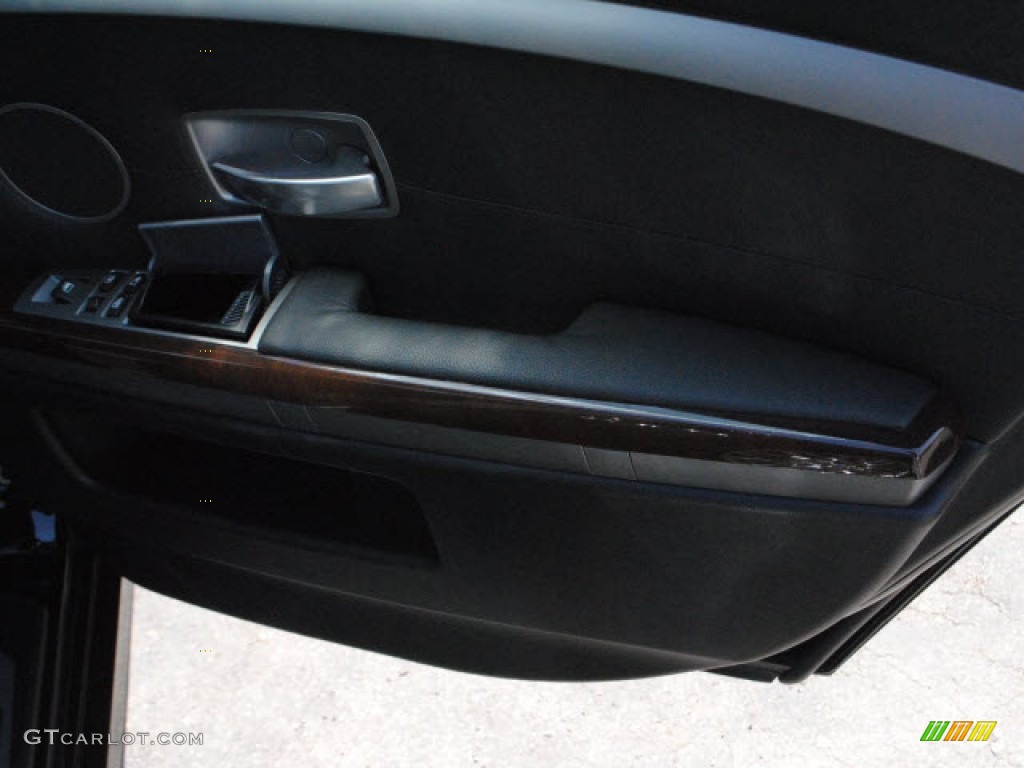 2008 7 Series 750i Sedan - Jet Black / Black photo #6