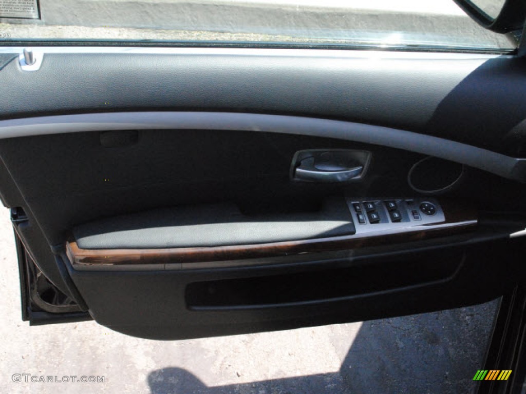 2008 7 Series 750i Sedan - Jet Black / Black photo #16