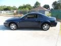 2002 True Blue Metallic Ford Mustang V6 Coupe  photo #6