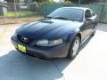 2002 True Blue Metallic Ford Mustang V6 Coupe  photo #7