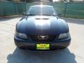 2002 True Blue Metallic Ford Mustang V6 Coupe  photo #8