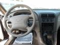 Medium Parchment 2002 Ford Mustang V6 Coupe Dashboard
