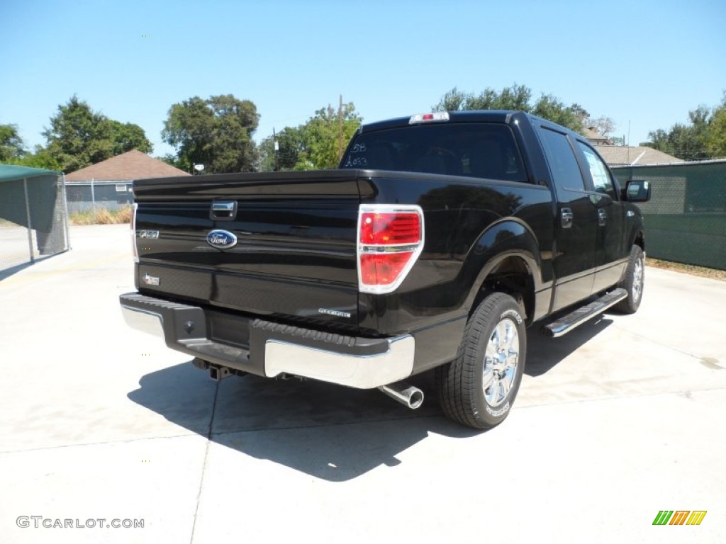 2011 F150 Texas Edition SuperCrew - Ebony Black / Steel Gray photo #3