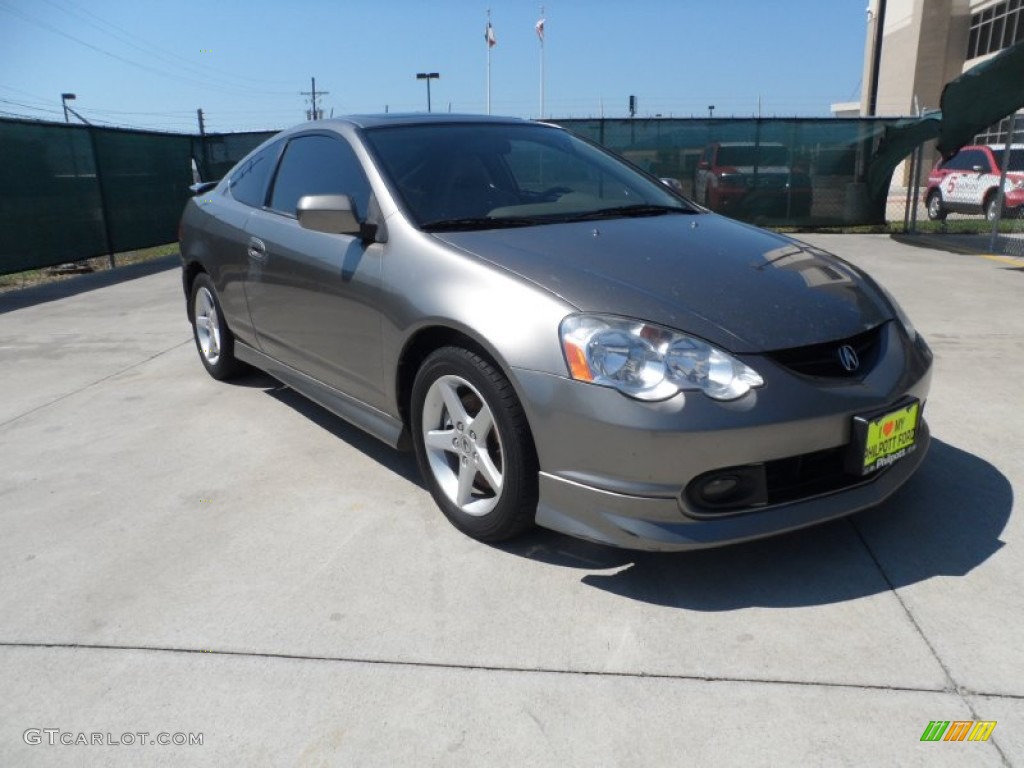 2004 RSX Type S Sports Coupe - Desert Silver Metallic / Titanium photo #1