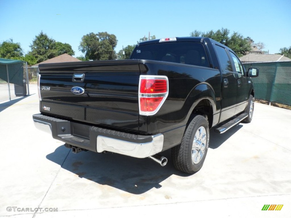 2011 F150 Texas Edition SuperCrew - Ebony Black / Steel Gray photo #3