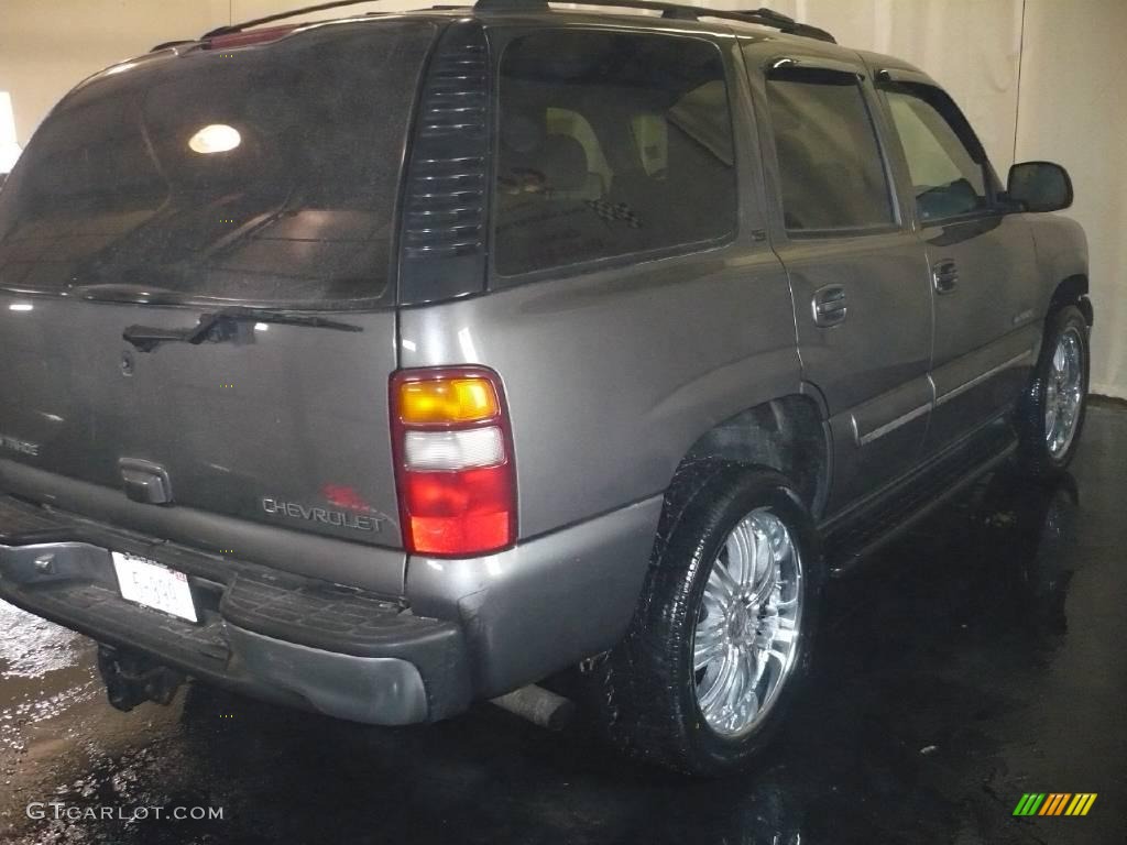 2000 Tahoe LT 4x4 - Medium Charcoal Gray Metallic / Graphite photo #3