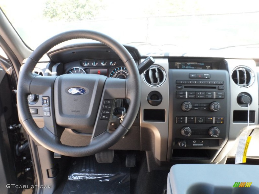 2011 F150 Texas Edition SuperCrew - Ebony Black / Steel Gray photo #28