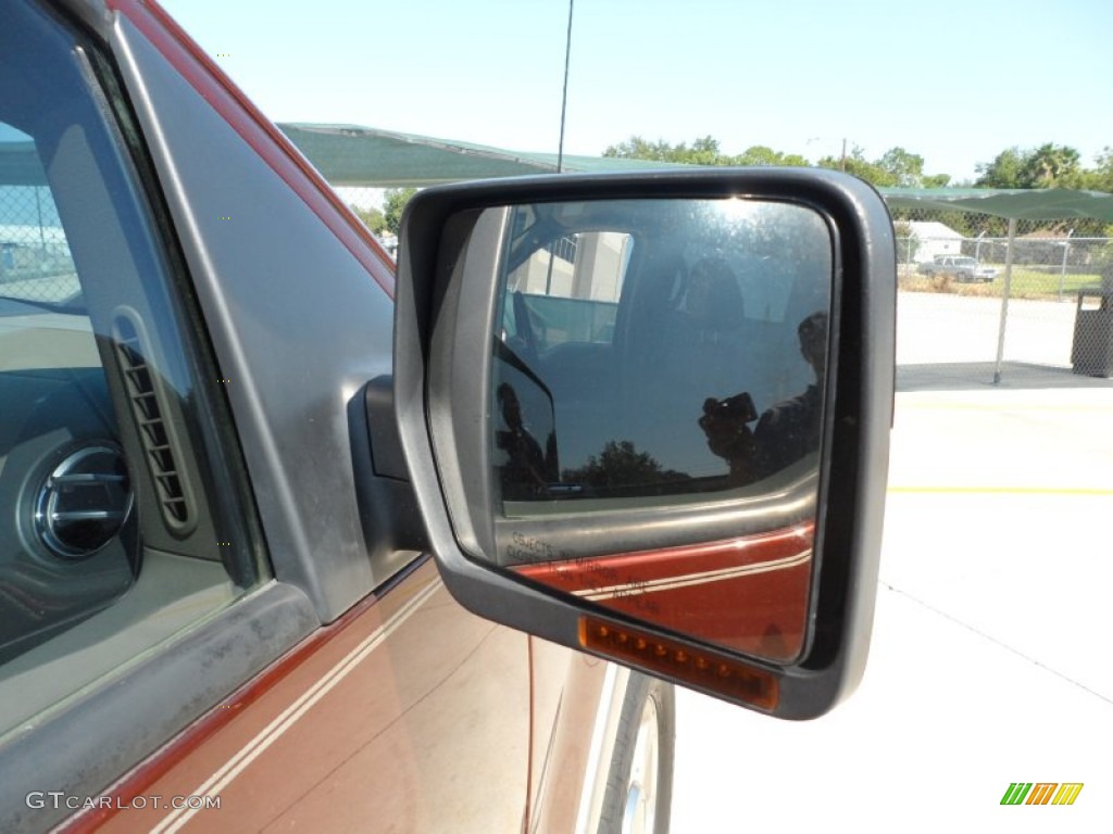 2005 F150 King Ranch SuperCrew - Dark Copper Metallic / Castano Brown Leather photo #21