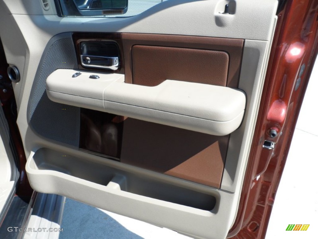 2005 F150 King Ranch SuperCrew - Dark Copper Metallic / Castano Brown Leather photo #29