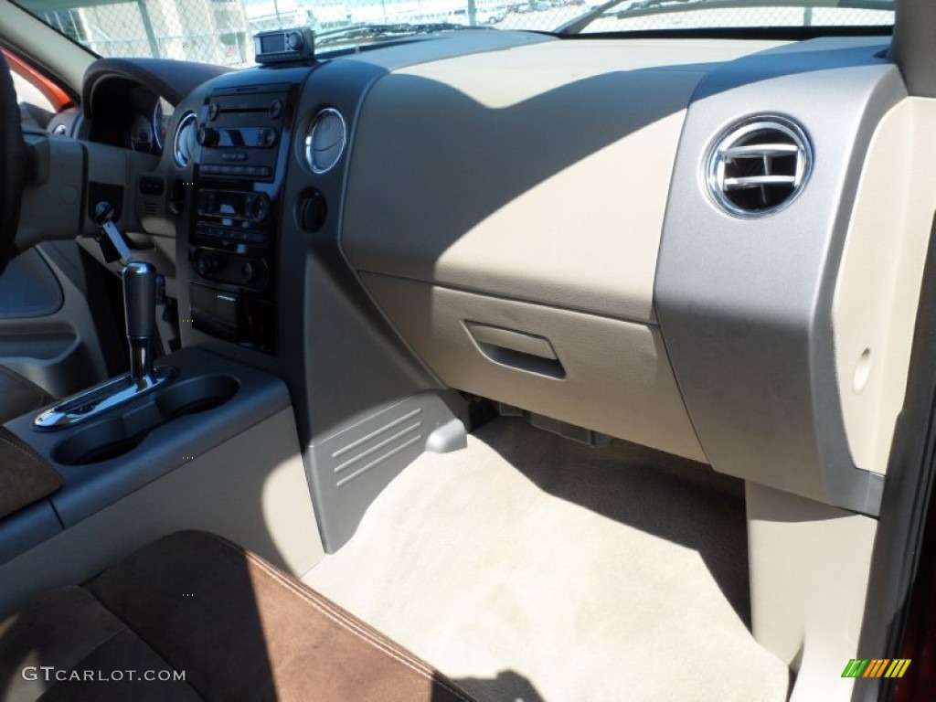2005 F150 King Ranch SuperCrew - Dark Copper Metallic / Castano Brown Leather photo #30