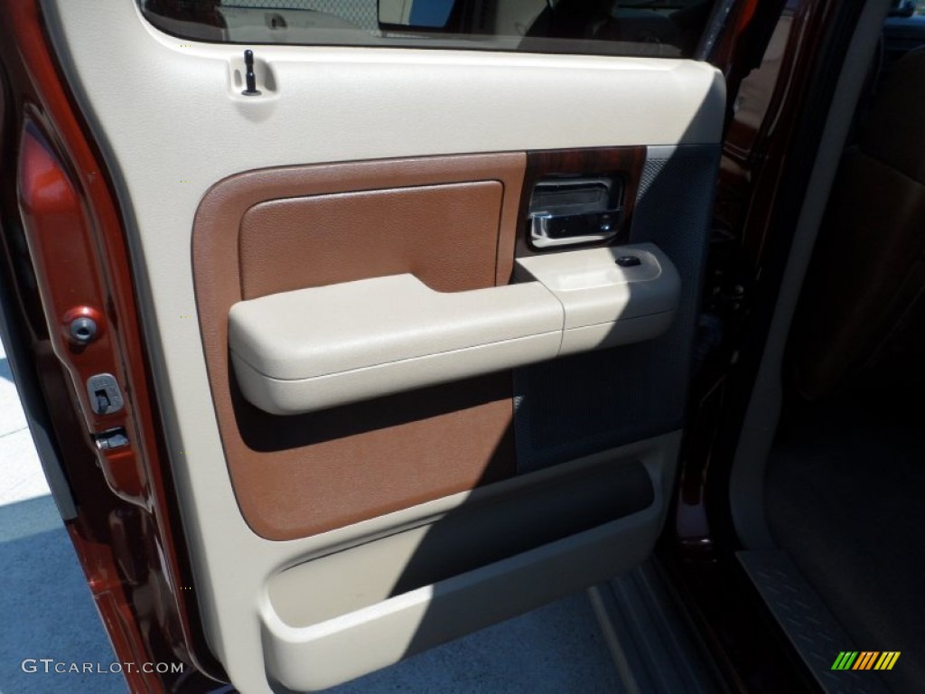 2005 F150 King Ranch SuperCrew - Dark Copper Metallic / Castano Brown Leather photo #34