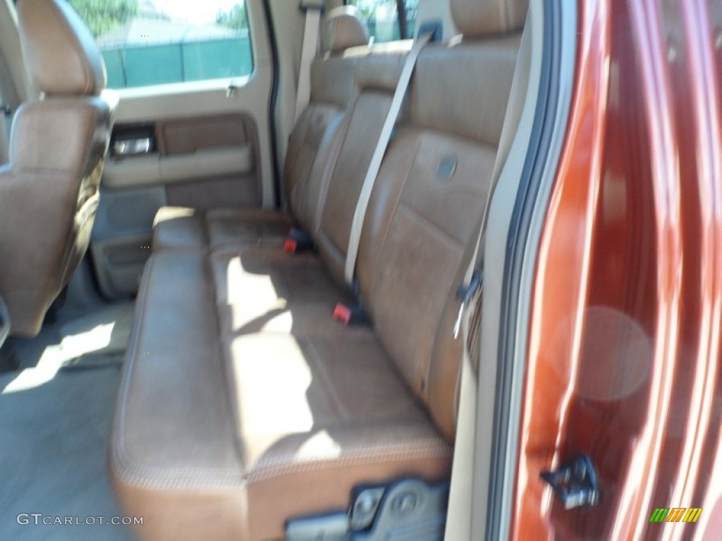 2005 F150 King Ranch SuperCrew - Dark Copper Metallic / Castano Brown Leather photo #35