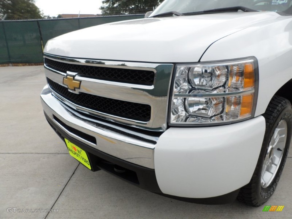 2009 Silverado 1500 LT Z71 Crew Cab 4x4 - Summit White / Ebony photo #11