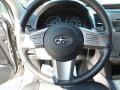 Off Black 2010 Subaru Outback 2.5i Limited Wagon Steering Wheel