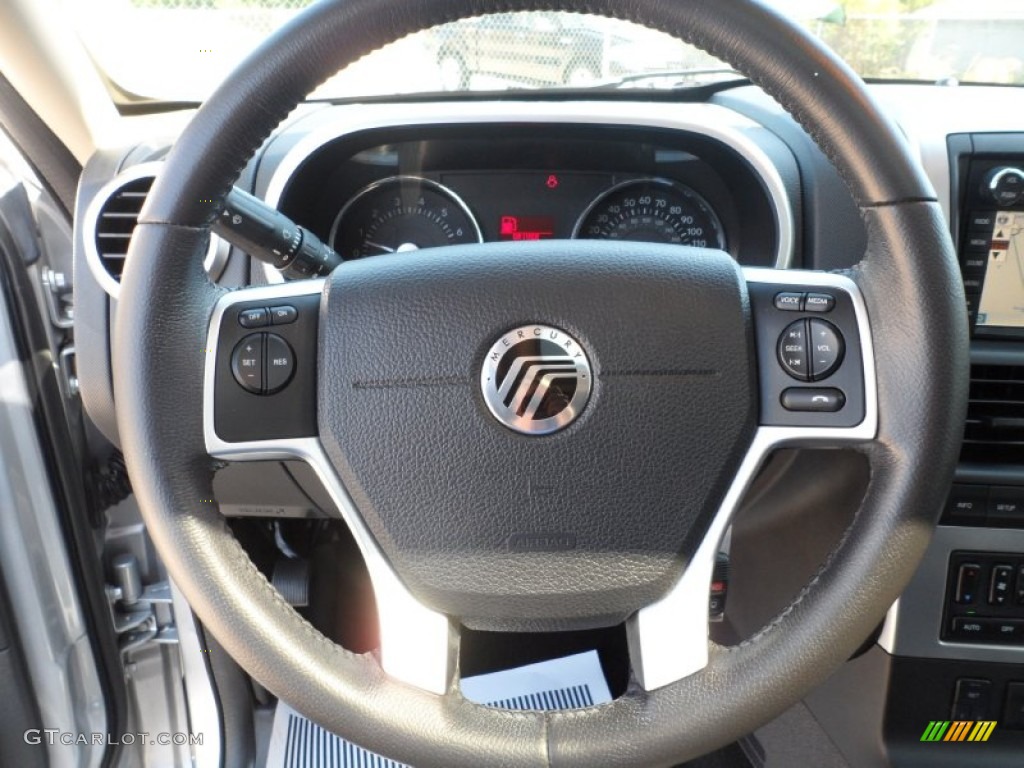 2010 Mercury Mountaineer V6 Premier Steering Wheel Photos