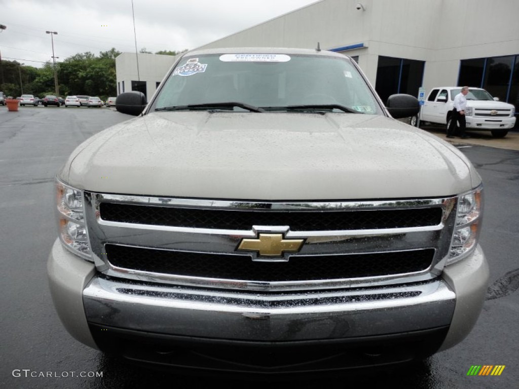 2008 Silverado 1500 LT Extended Cab 4x4 - Silver Birch Metallic / Ebony photo #2