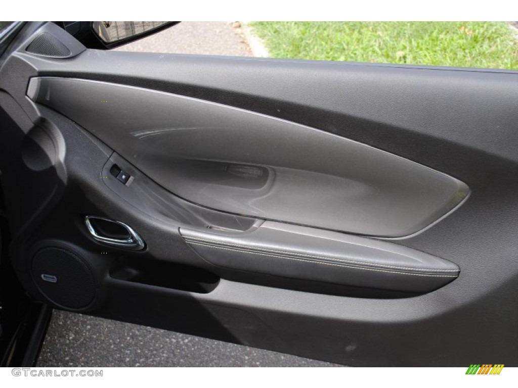 2010 Chevrolet Camaro SS/RS Coupe Black Door Panel Photo #53665885
