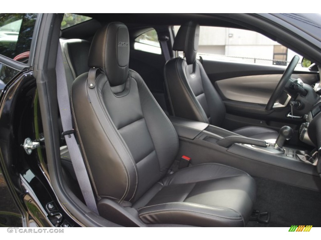 Black Interior 2010 Chevrolet Camaro SS/RS Coupe Photo #53665900