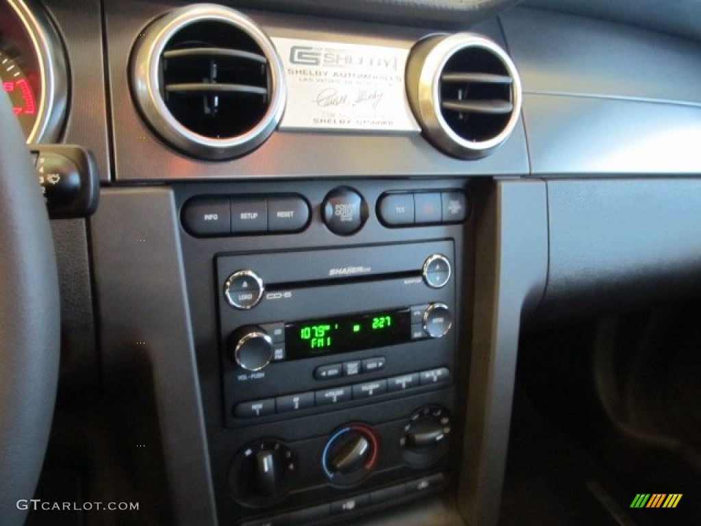 2008 Ford Mustang Shelby GT500KR Coupe Controls Photo #53665909