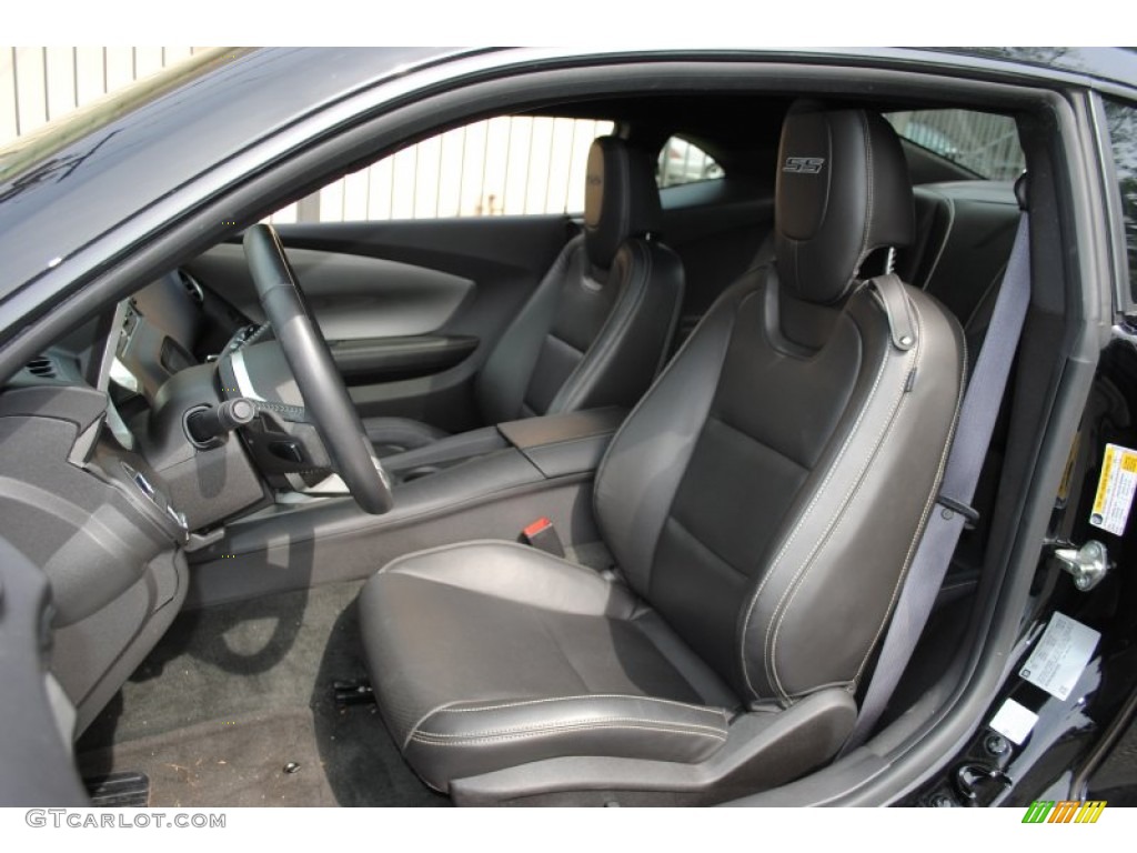 Black Interior 2010 Chevrolet Camaro SS/RS Coupe Photo #53665969