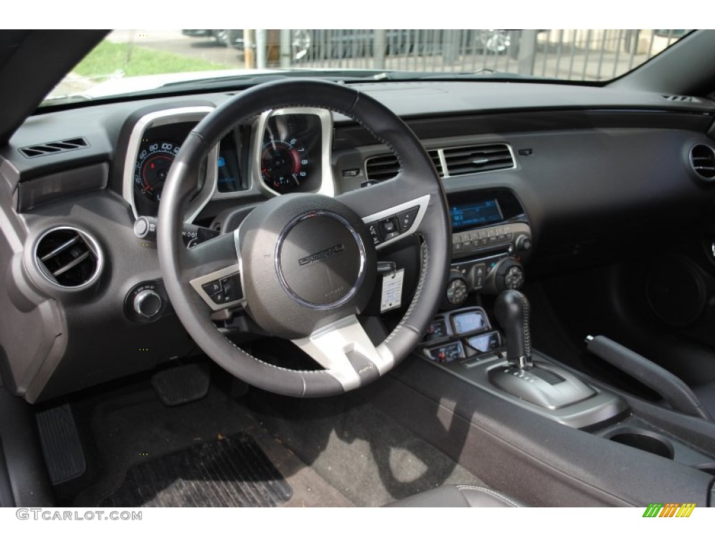 Black Interior 2010 Chevrolet Camaro SS/RS Coupe Photo #53665984