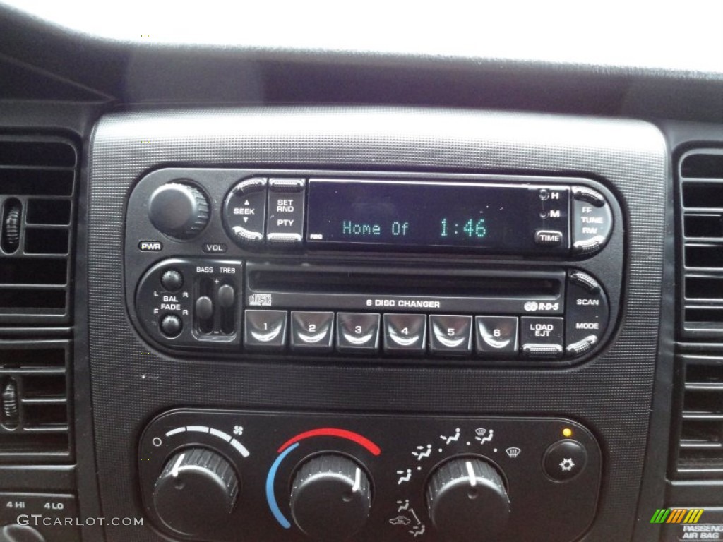 2003 Dodge Dakota Sport Regular Cab 4x4 Audio System Photos