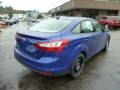 2012 Sonic Blue Metallic Ford Focus SE Sedan  photo #2