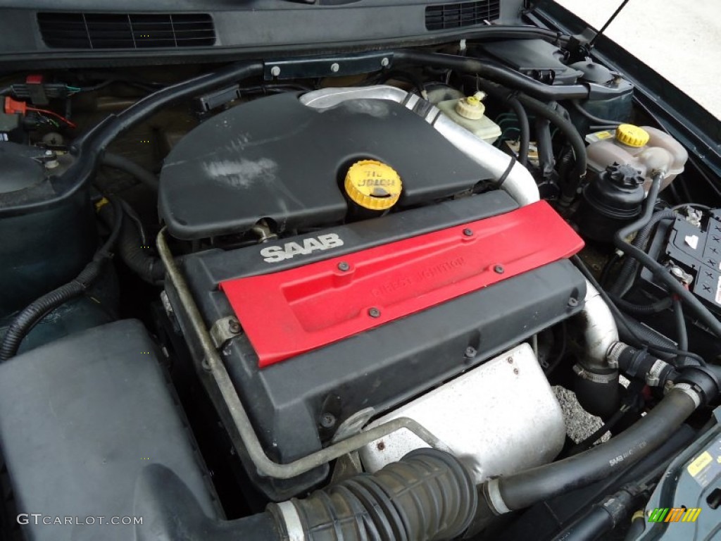 1999 Saab 9-3 SE Convertible 2.0 Liter Turbocharged DOHC 16-Valve 4 Cylinder Engine Photo #53666676