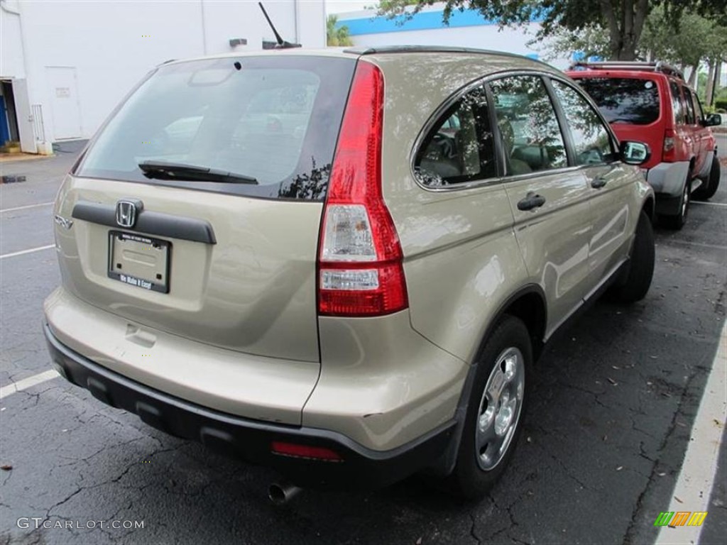 2008 CR-V LX - Borrego Beige Metallic / Ivory photo #2