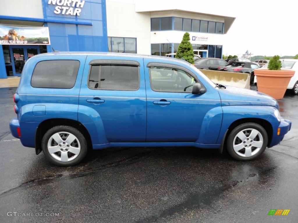 2010 HHR LS - Aqua Blue Metallic / Ebony photo #8