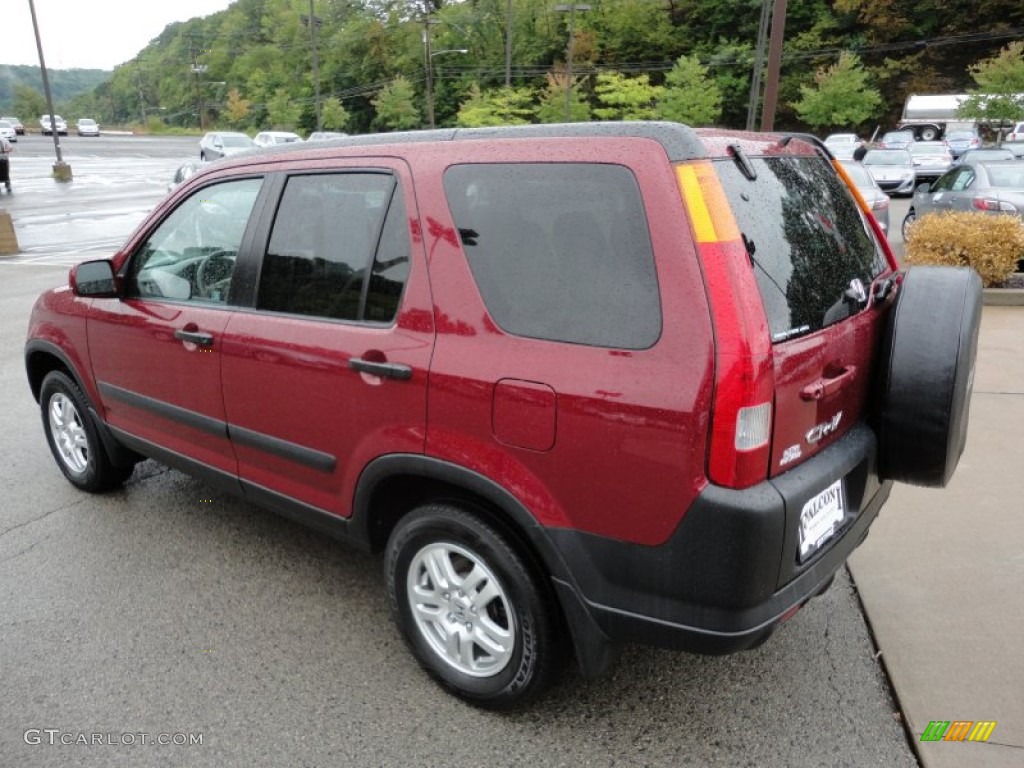 2003 CR-V EX 4WD - Chianti Red Pearl / Saddle photo #4