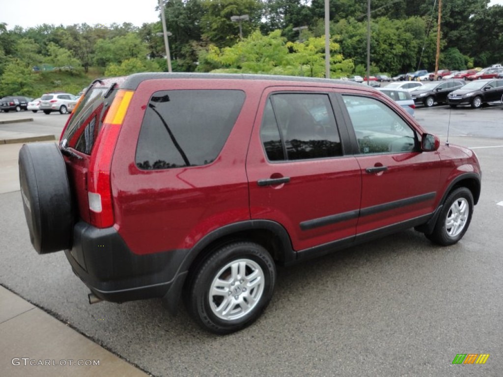 2003 CR-V EX 4WD - Chianti Red Pearl / Saddle photo #5