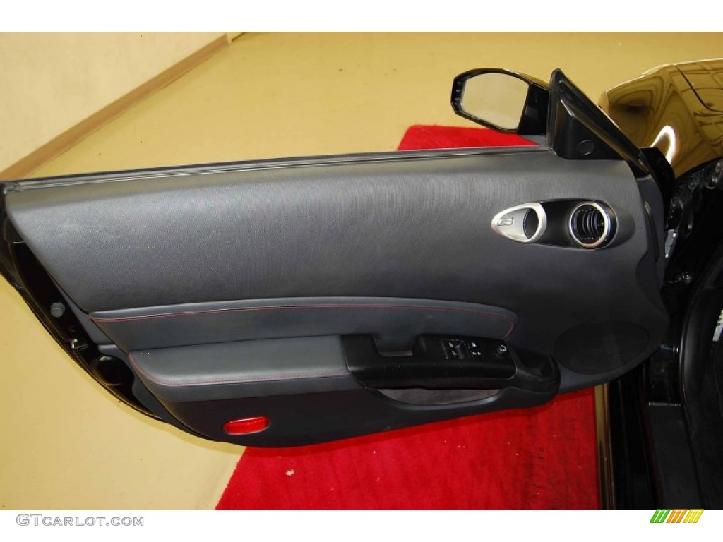 2008 350Z NISMO Coupe - Magnetic Black / NISMO Black/Red photo #9