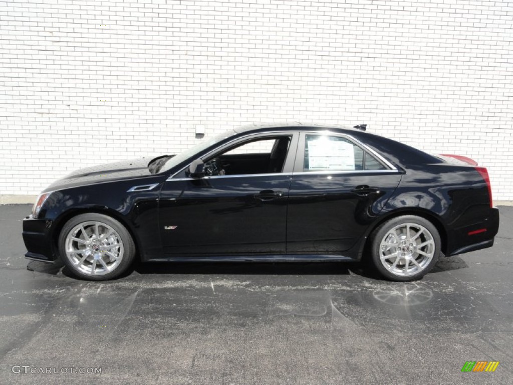 Black Raven 2012 Cadillac CTS -V Sedan Exterior Photo #53669589