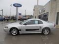 2004 Silver Metallic Ford Mustang V6 Coupe  photo #2