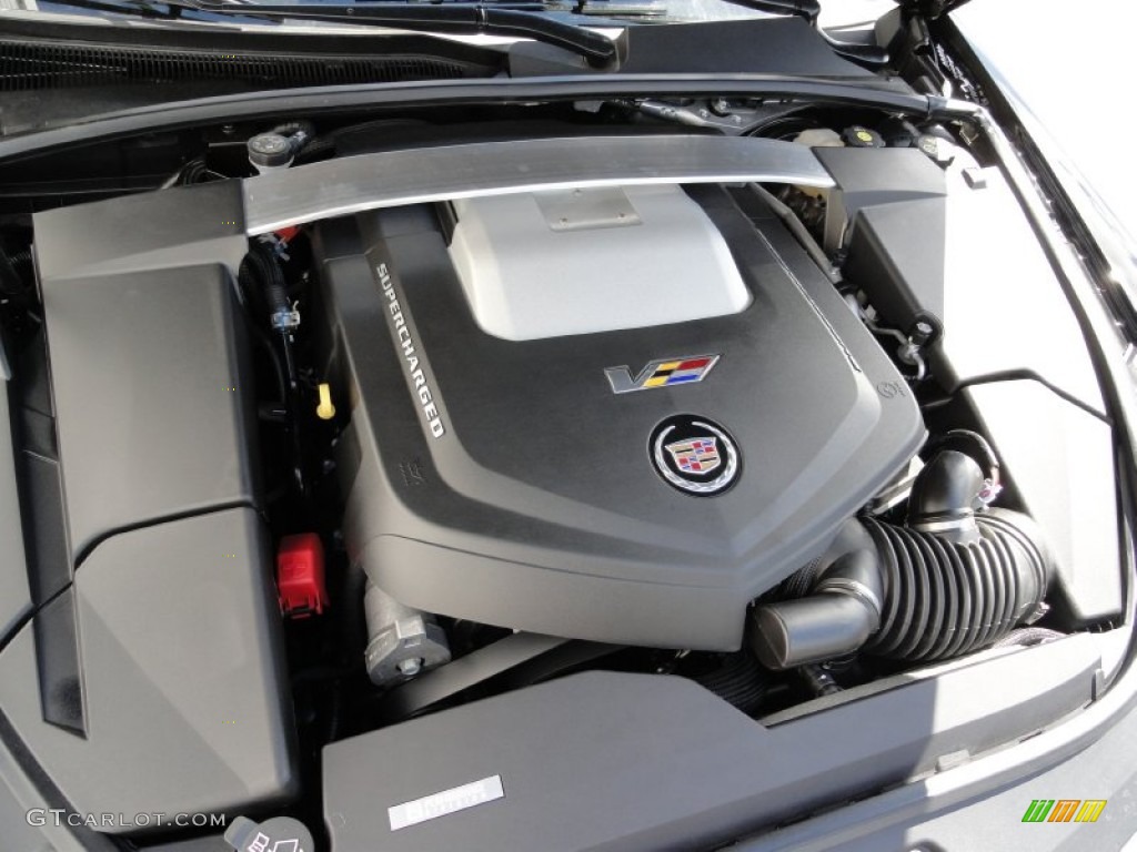 2012 Cadillac CTS -V Sedan 6.2 Liter Eaton Supercharged OHV 16-Valve V8 Engine Photo #53669760