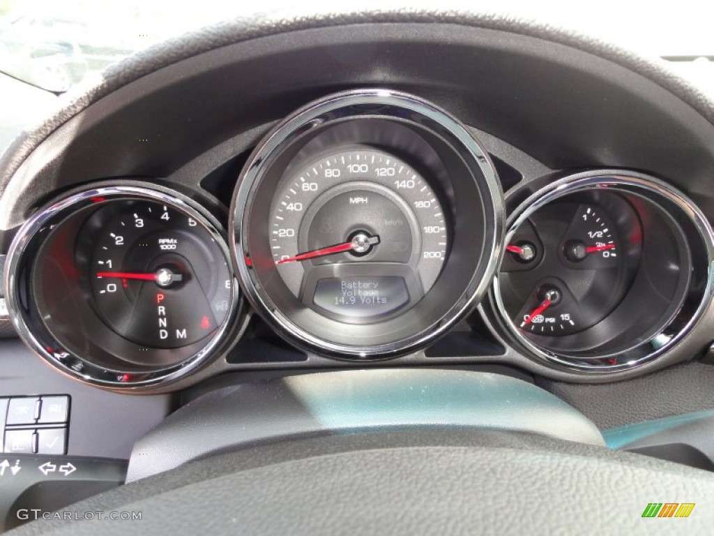 2012 Cadillac CTS -V Sedan Gauges Photo #53669818