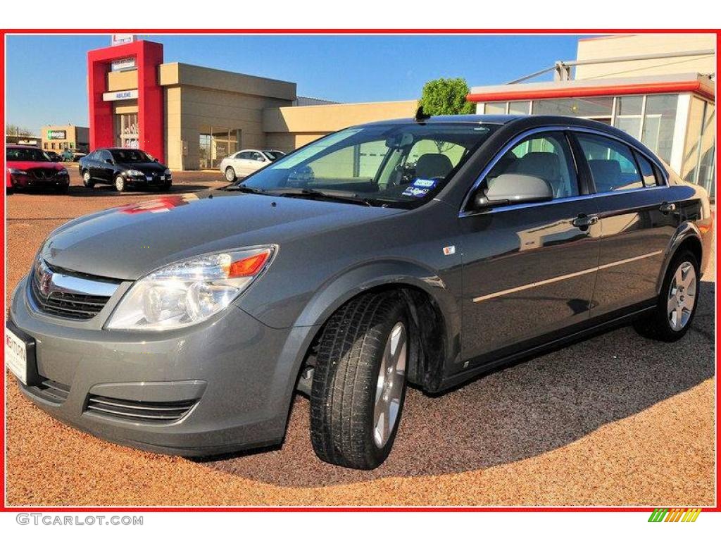 2008 Aura XE 3.5 - Techno Gray / Gray photo #1