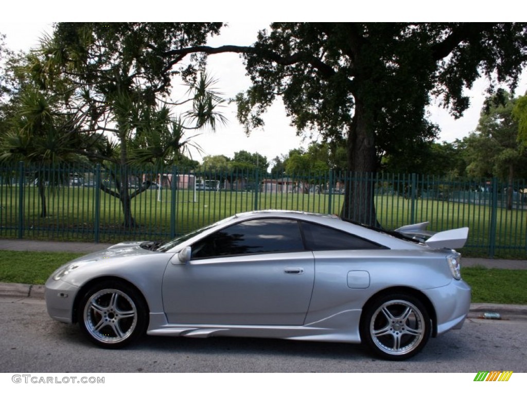 2001 Celica GT-S - Liquid Silver / Black photo #3