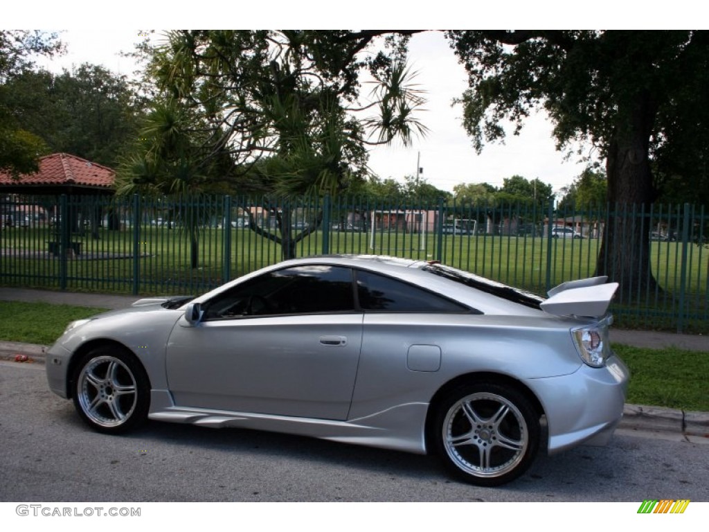 2001 Celica GT-S - Liquid Silver / Black photo #4