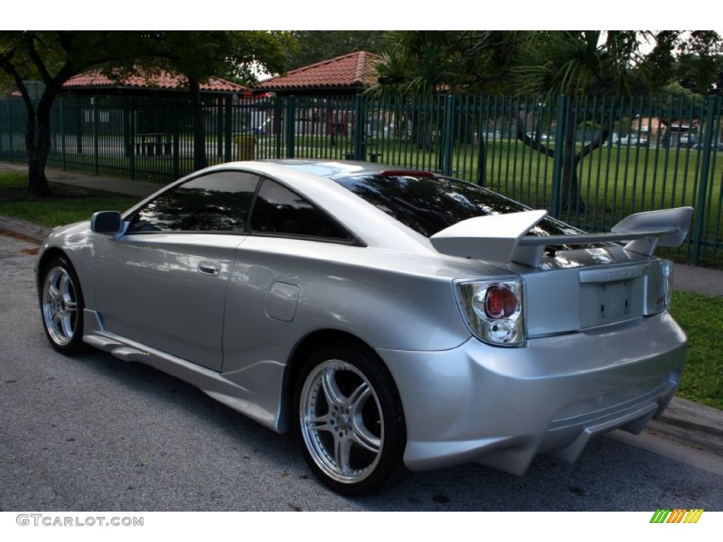 2001 Celica GT-S - Liquid Silver / Black photo #7