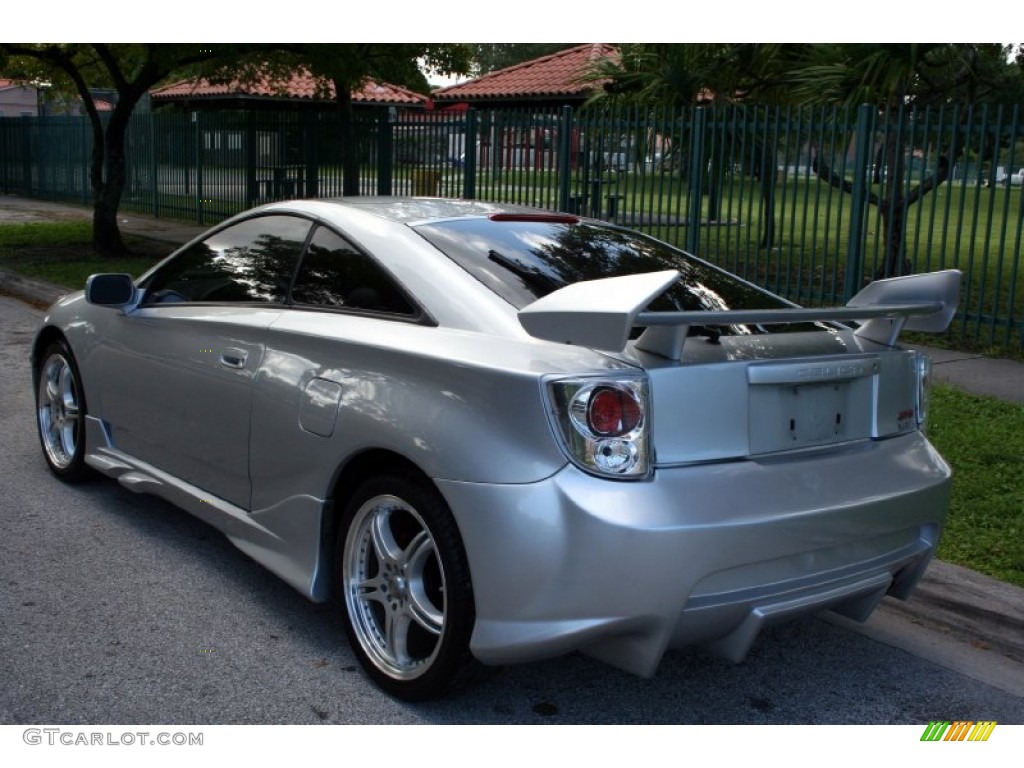 2001 Celica GT-S - Liquid Silver / Black photo #8