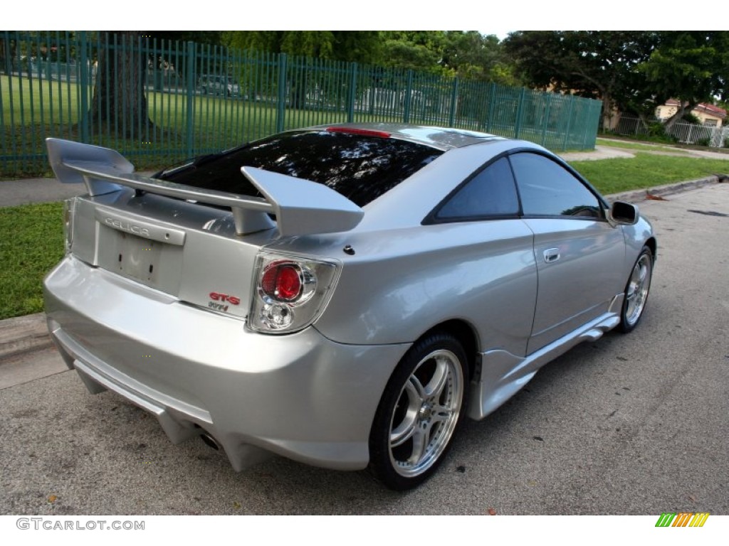 2001 Celica GT-S - Liquid Silver / Black photo #9